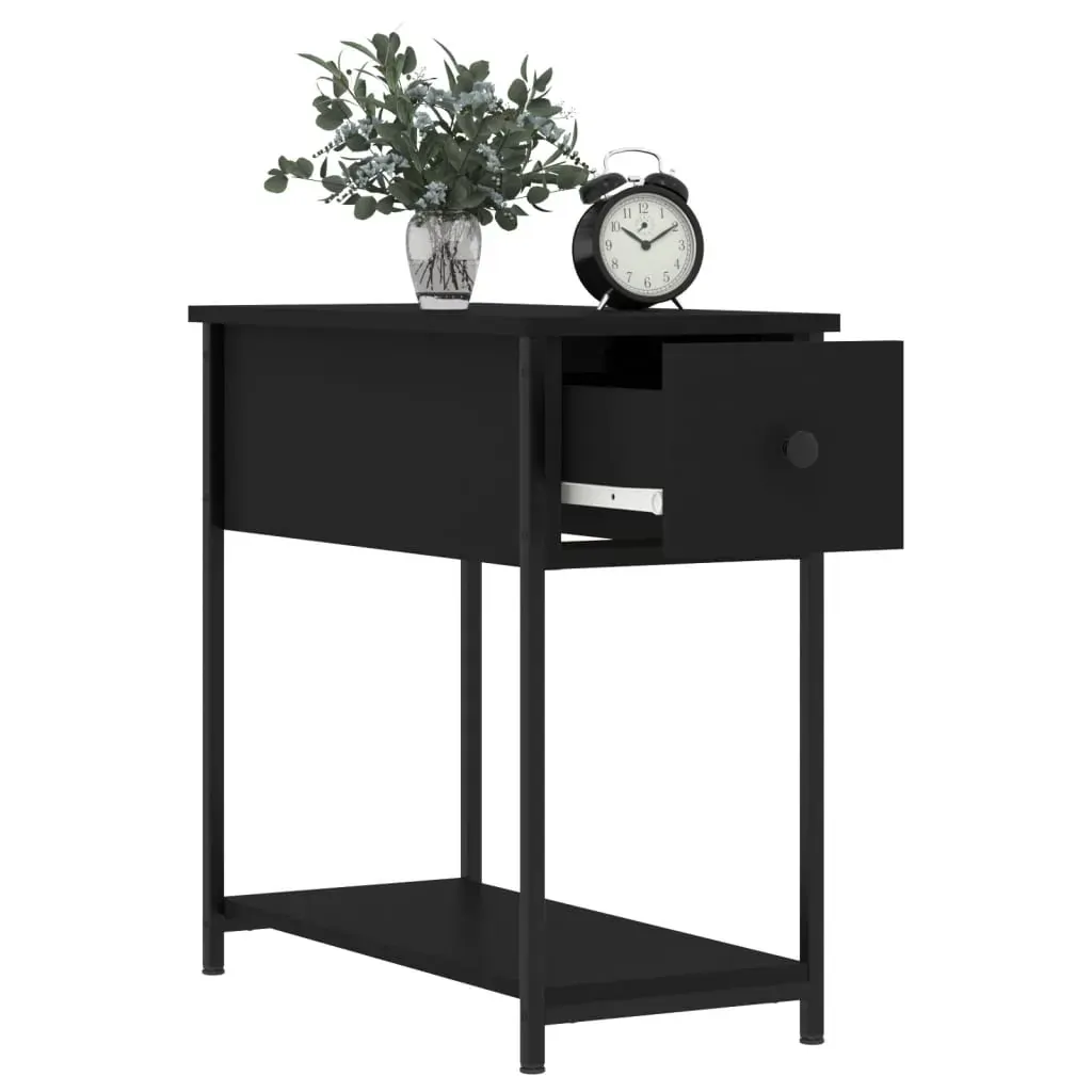 Bedside Cabinets 2 pcs Black 30x60x60 cm Engineered Wood Price