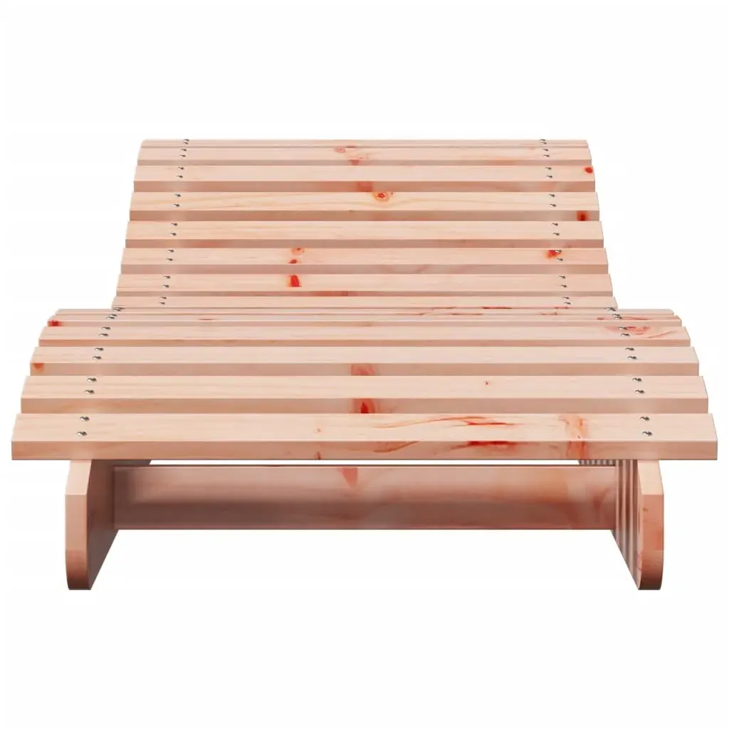 Sun Lounger 205x60x31.5 cm Solid Wood Douglas Price