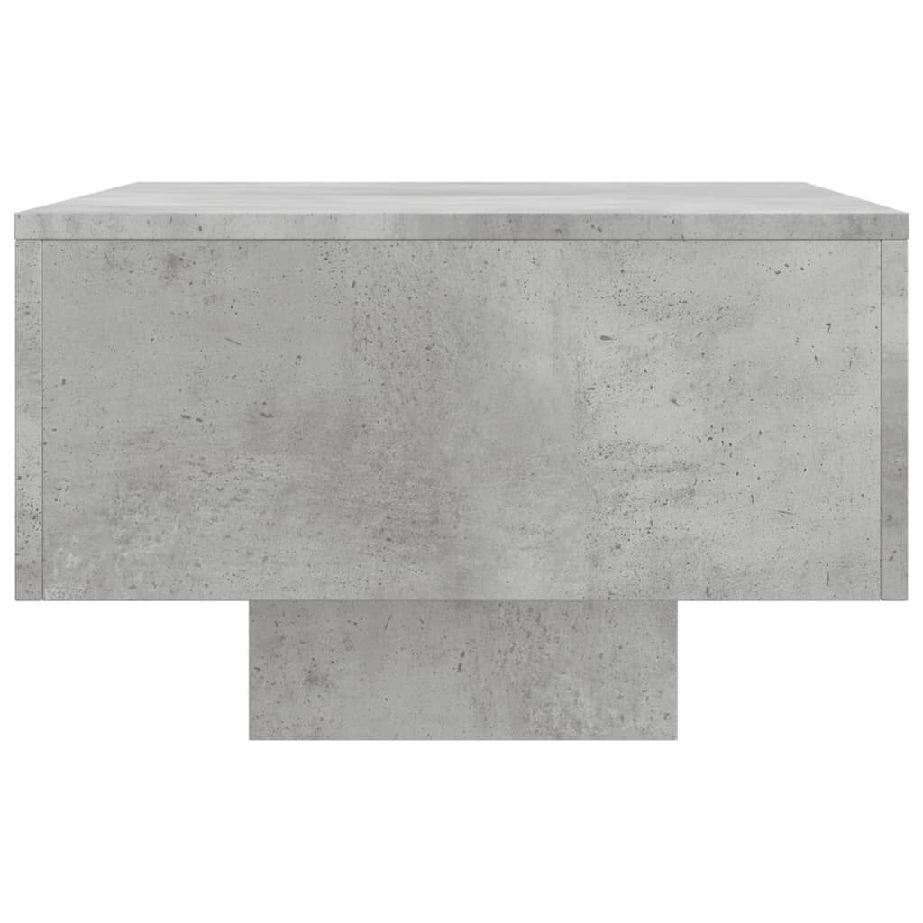 Coffee Table Concrete Grey 100x49.5x31 cm Engineered Wood Price