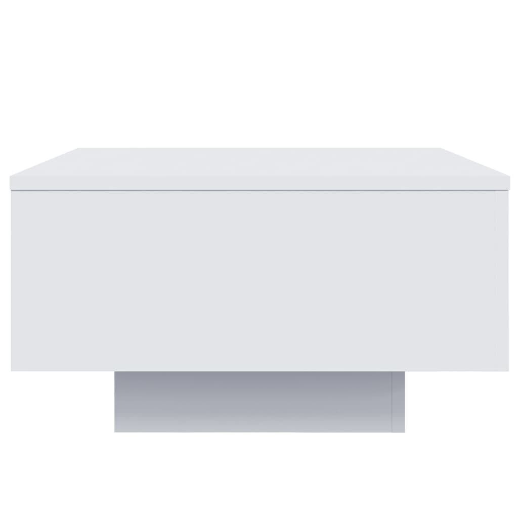 Coffee Table White 55x55x31 cm Engineered Wood Price