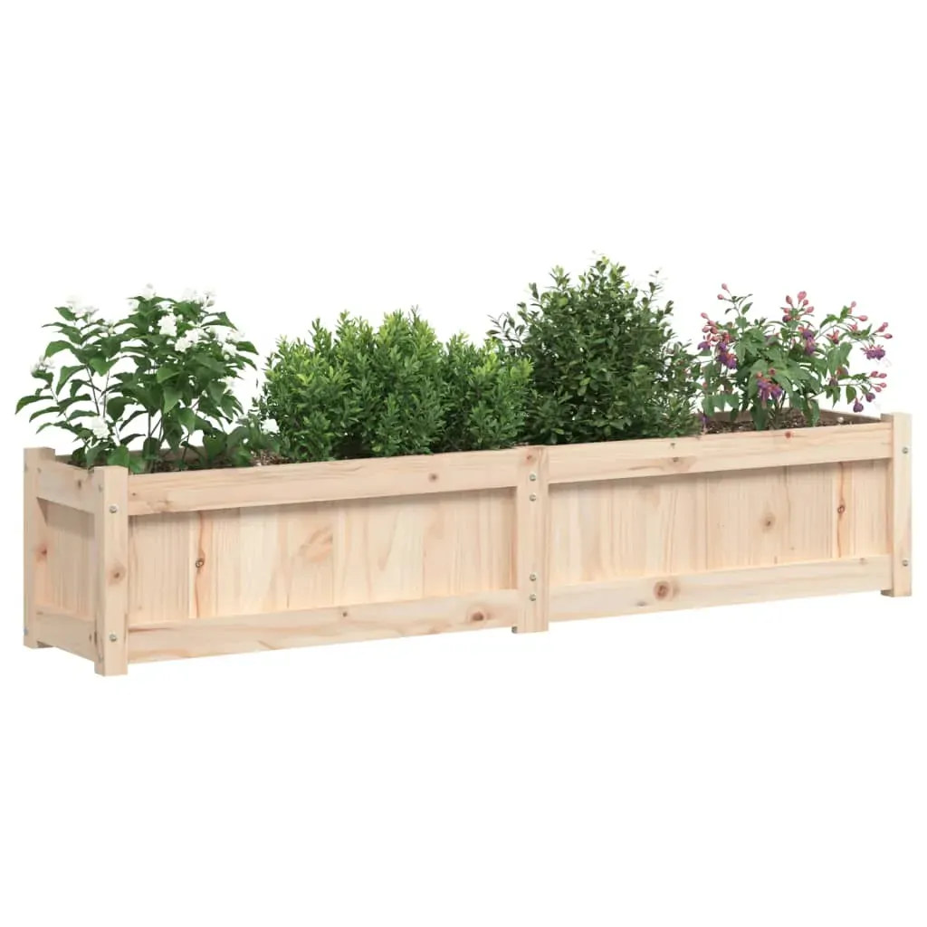Garden Planter 150x31x31 cm Solid Wood Pine Price