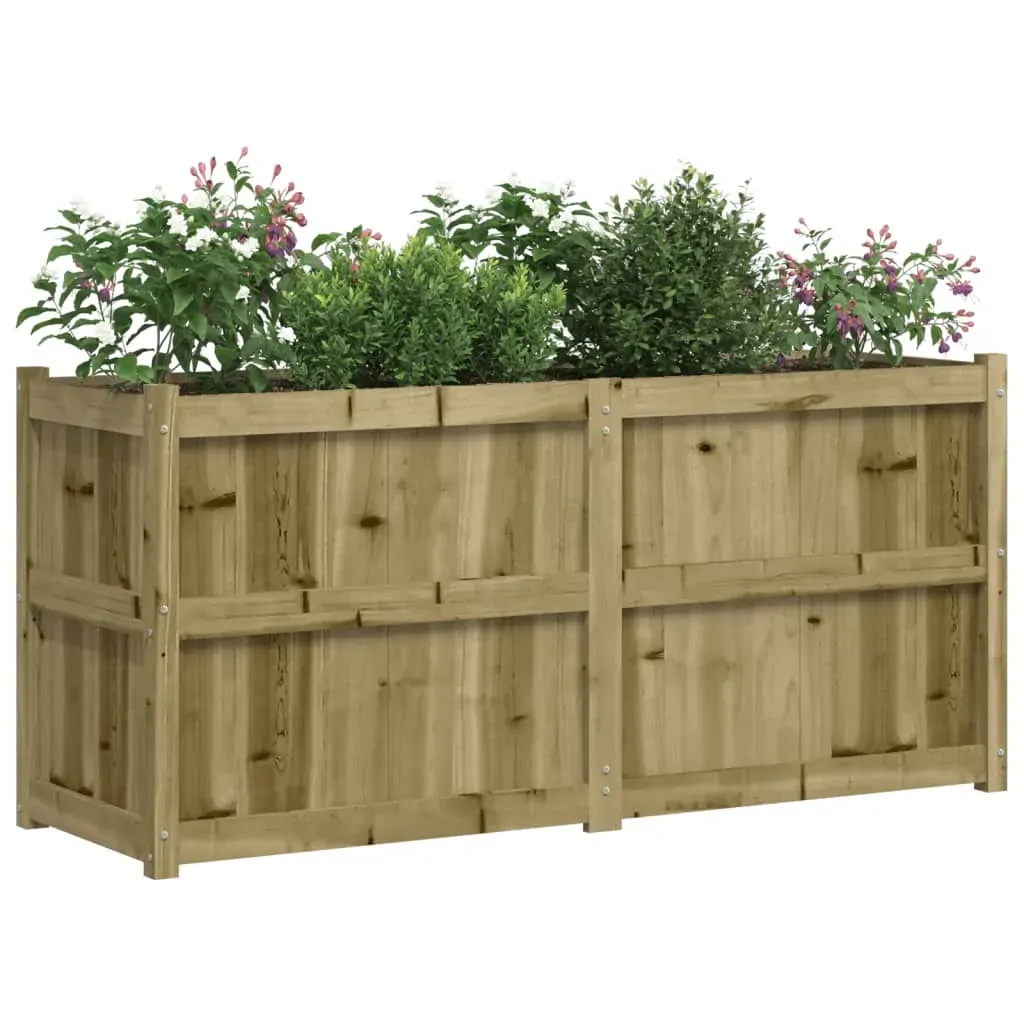 Garden Planter 150x50x70 cm Impregnated Wood Pine Price