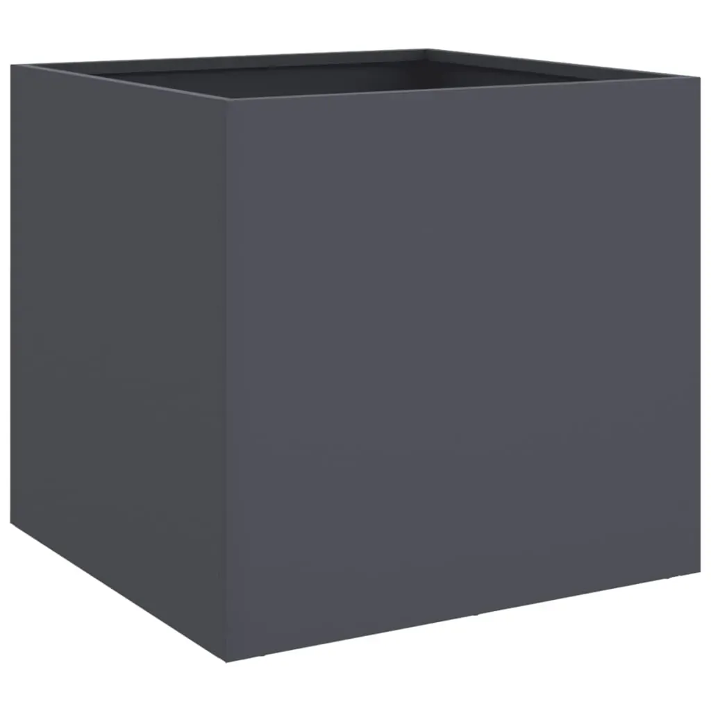 Planters 2 pcs Anthracite 42x40x39 cm Steel Price