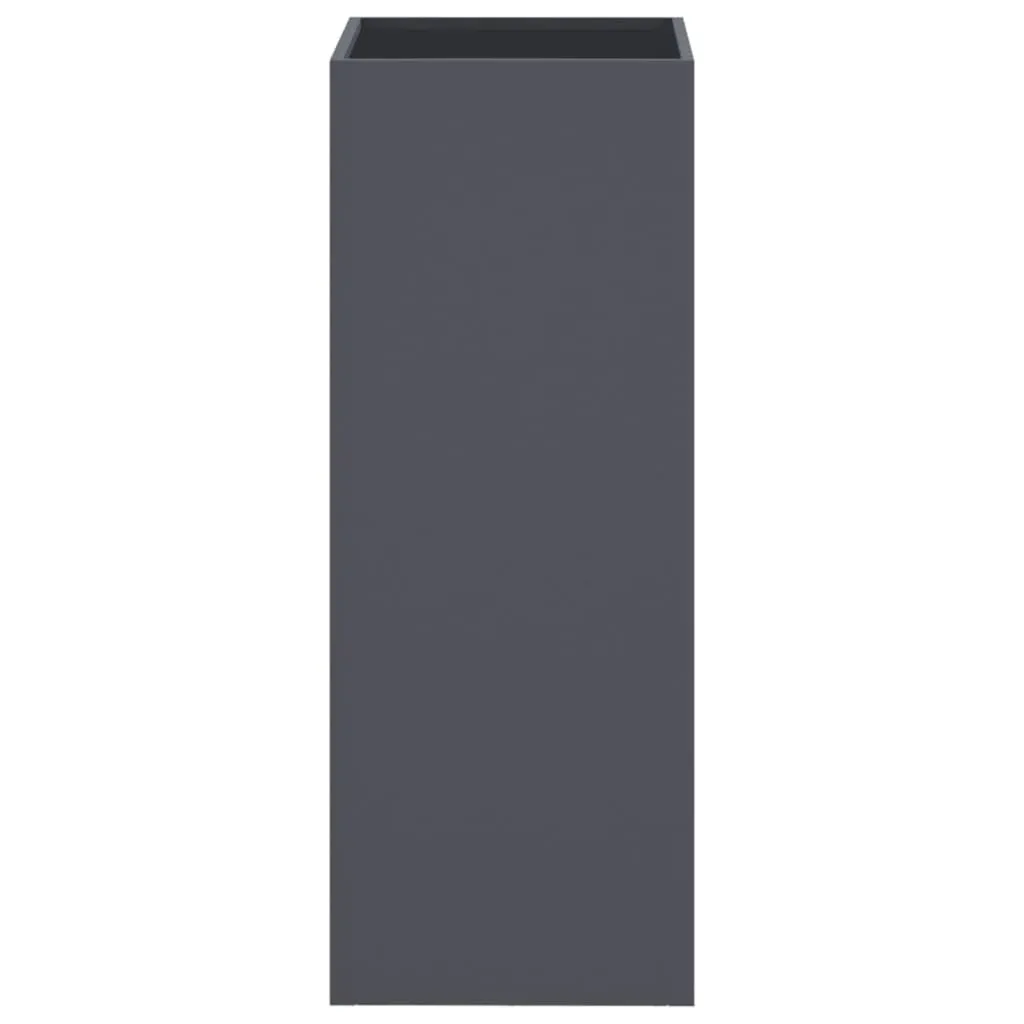 Planter Anthracite 32x29x75 cm Steel Price