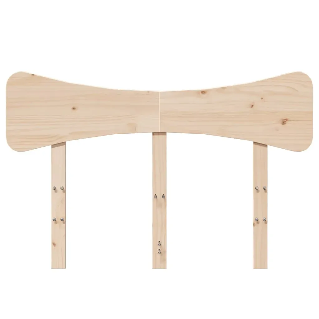 Headboard 135 cm Solid Wood Pine Price