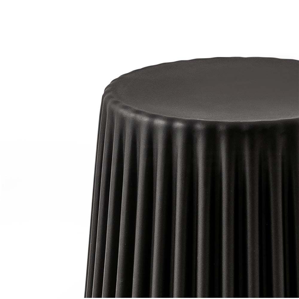 Artiss 2x Bar Stools Cupcake Plastic Foot Stool Black Price