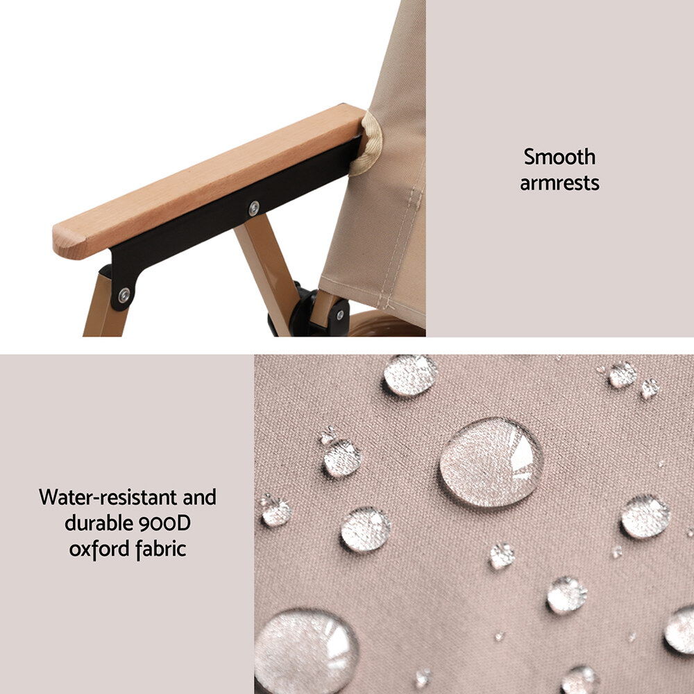 Gardeon Outdoor Camping Chairs Portable Folding Beach Chair Patio Furniture Price