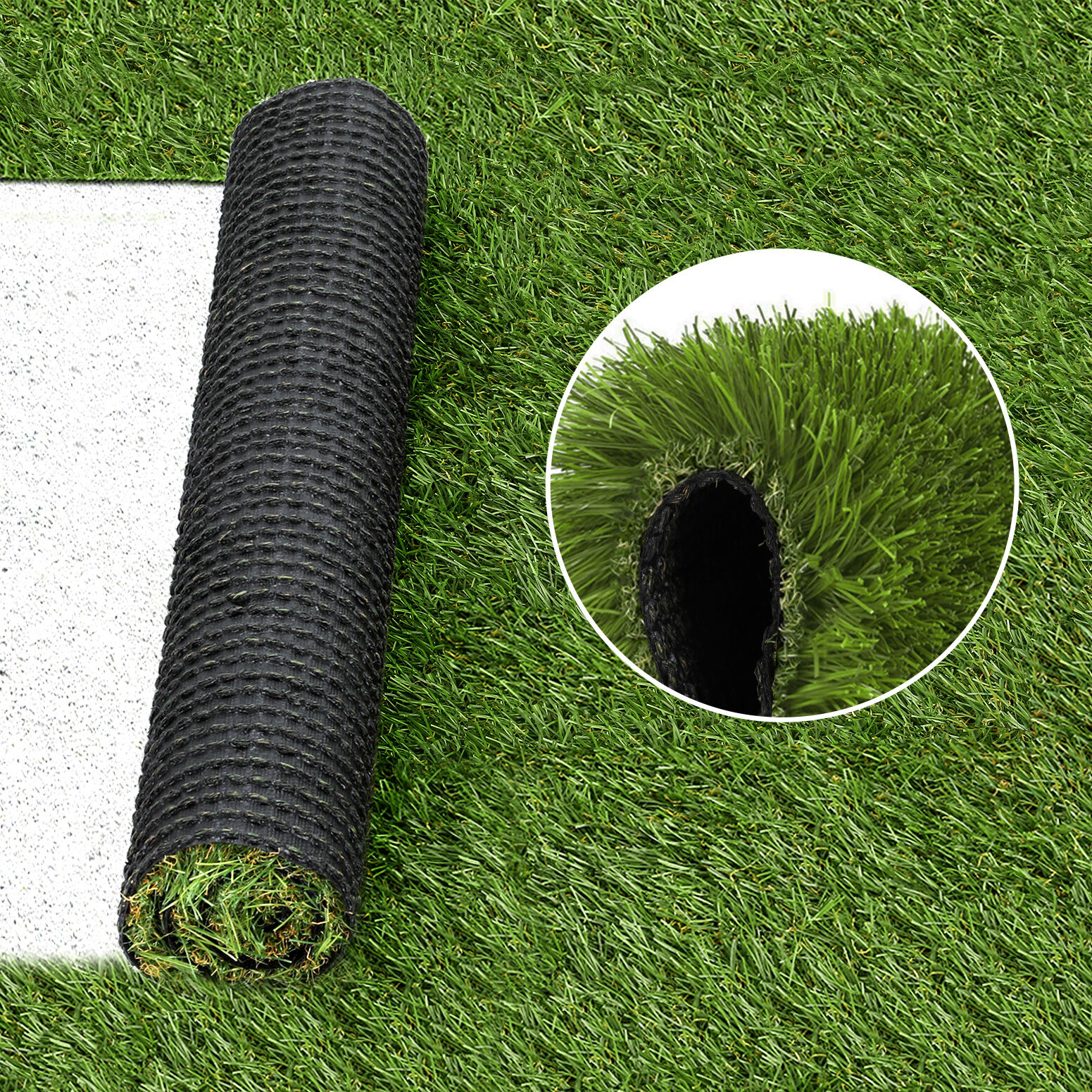 Artificial Grass 30mm 2mx5m 50SQM Synthetic Fake Lawn Turf Plastic Plant 4-coloured Price