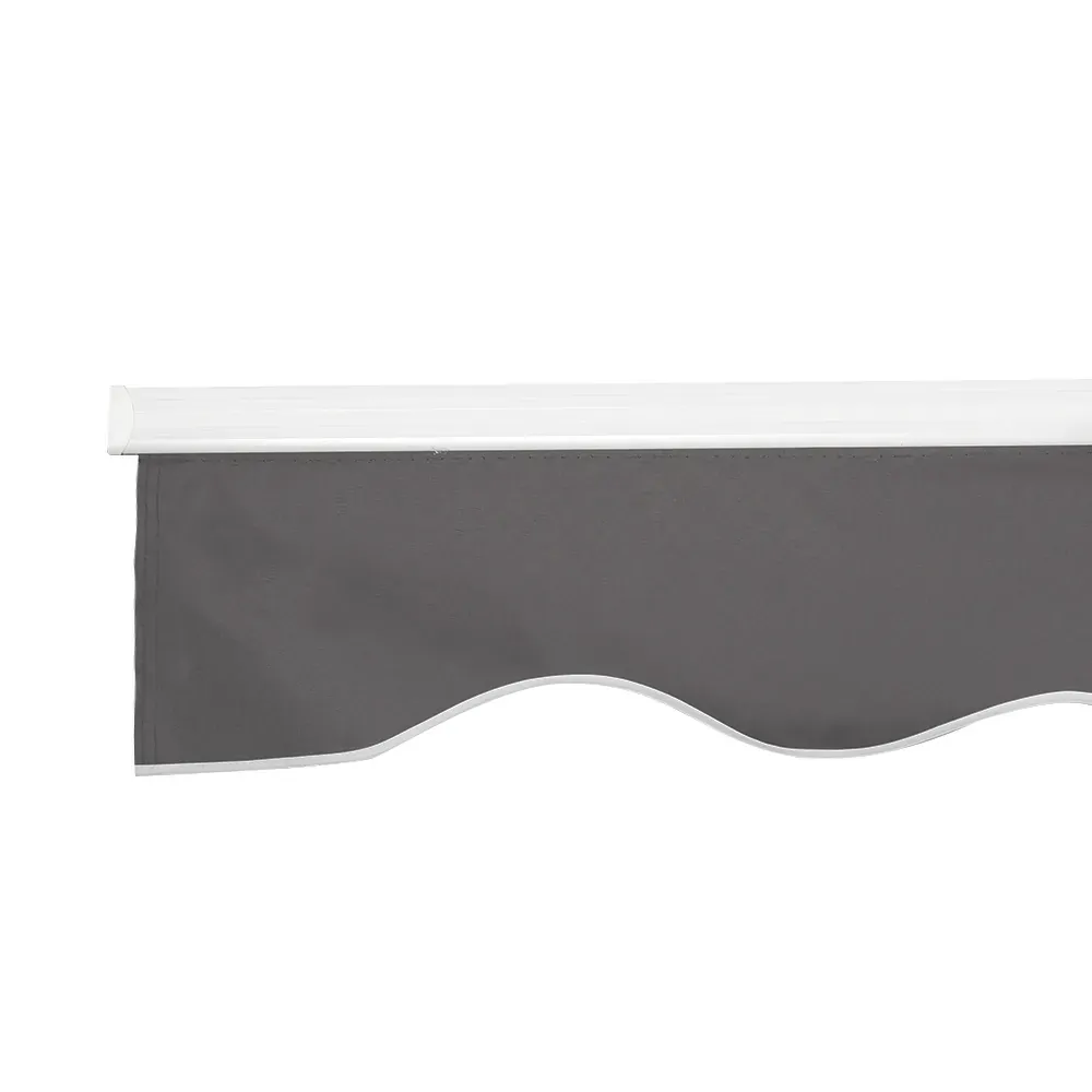 Retractable Folding Arm Awning Manual Sunshade 2Mx1.5M Grey Price