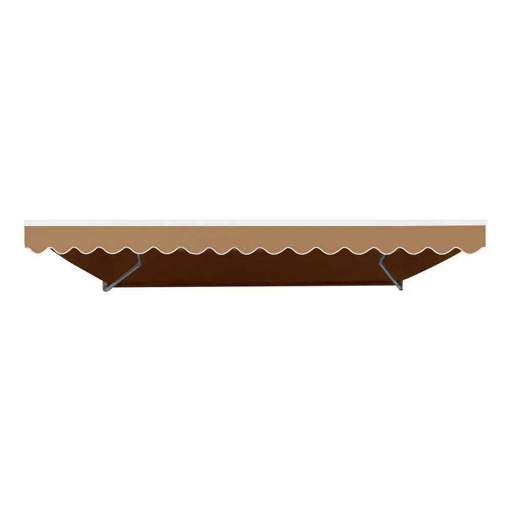 Retractable Folding Arm Awning Motorised Remoter Sunshade 2.5Mx2M Beige Price