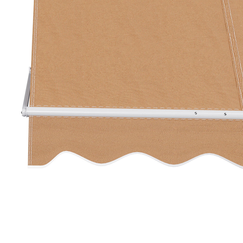 Window Fixed Pivot Arm Awning Outdoor Retractable Canopy 2.1X2.1M Beige Price