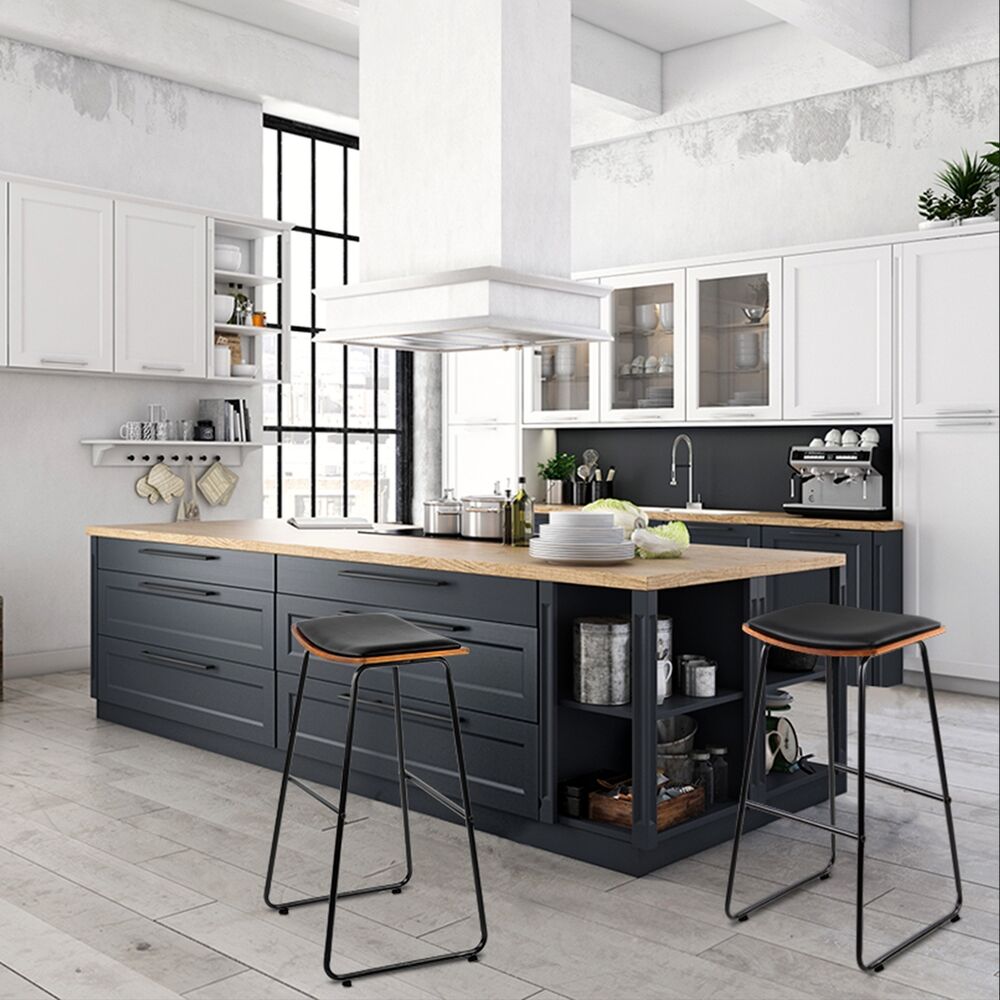 Artiss Bar Stools Kitchen Counter Stools Metal Chairs x2 Price