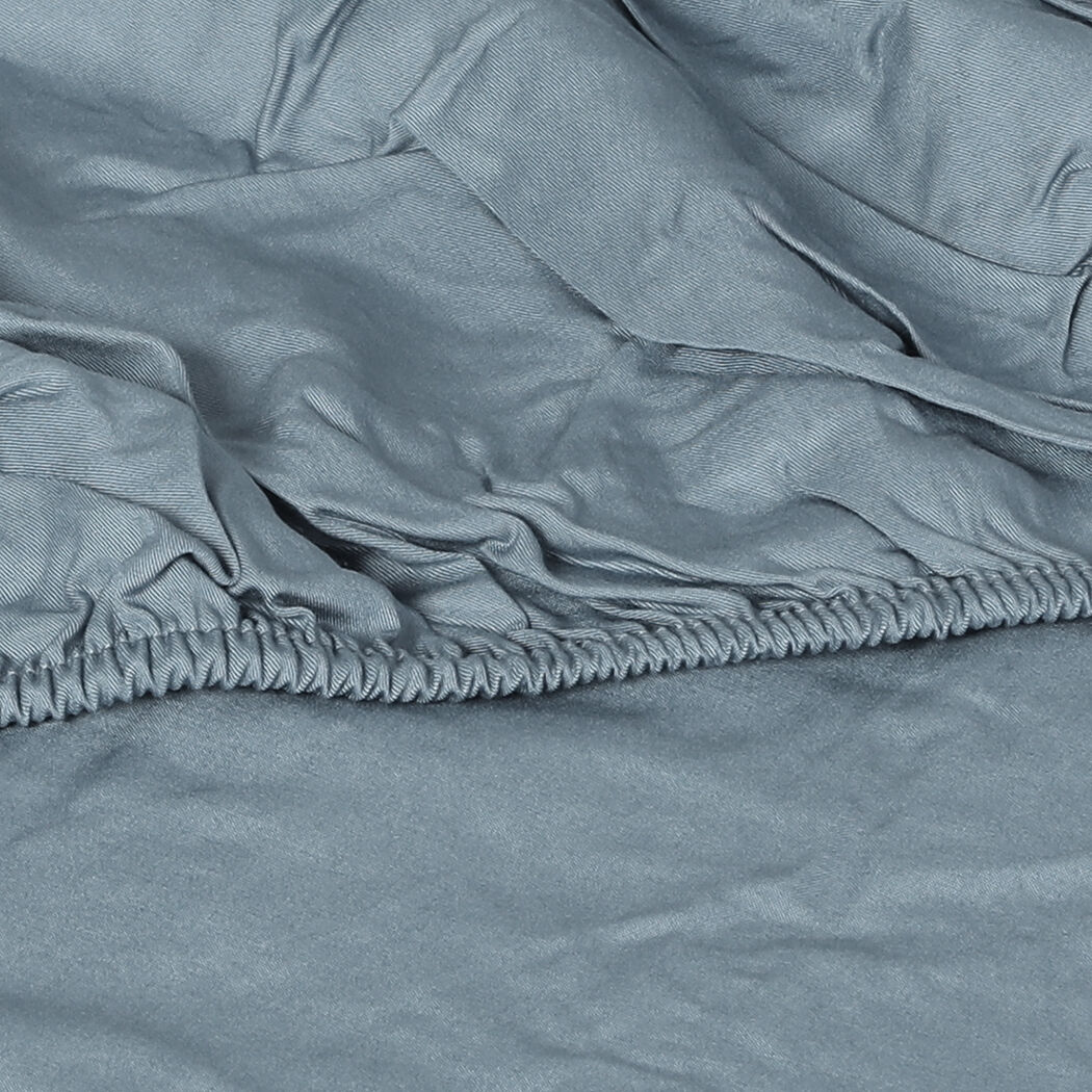 4pcs Double Size 100% Bamboo Bed Sheet Set in Grey Colour Price