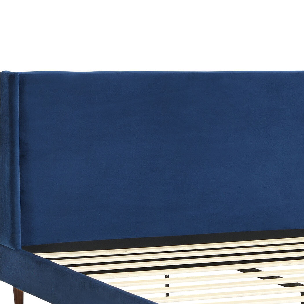 Velvet Bed Frame Queen Size Mattress Price