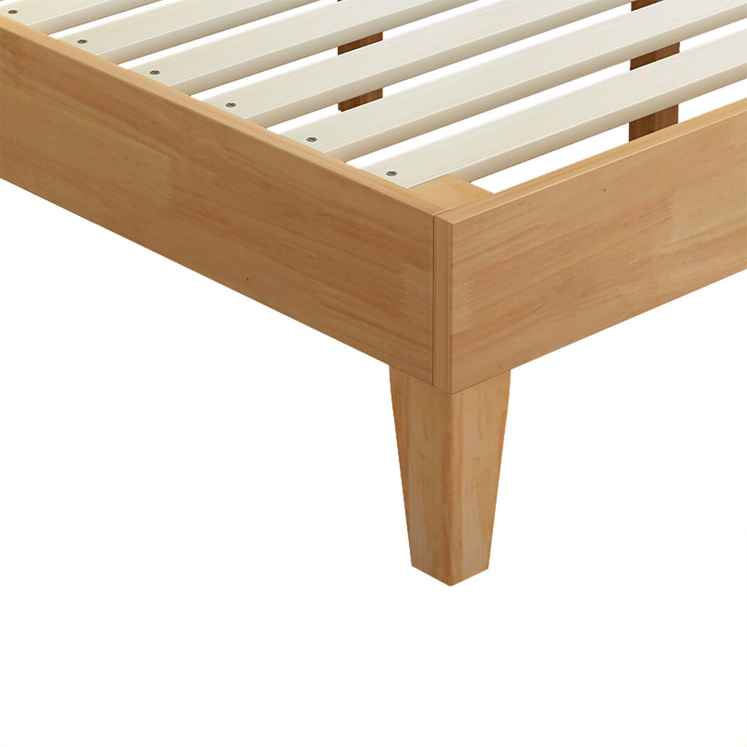 Queen Rubberwood Bed Frame Price