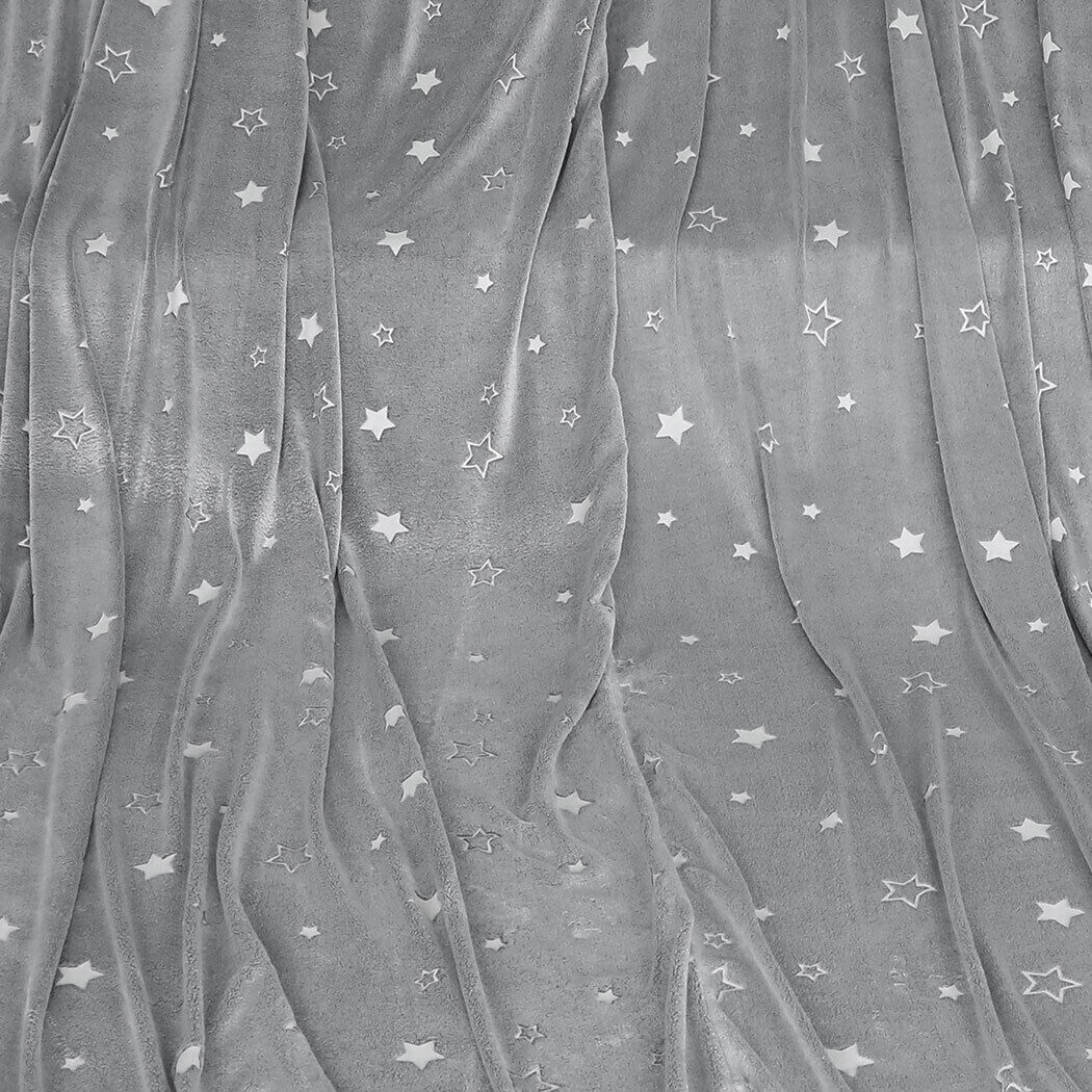 3x3m large oversized blanket grey star Price