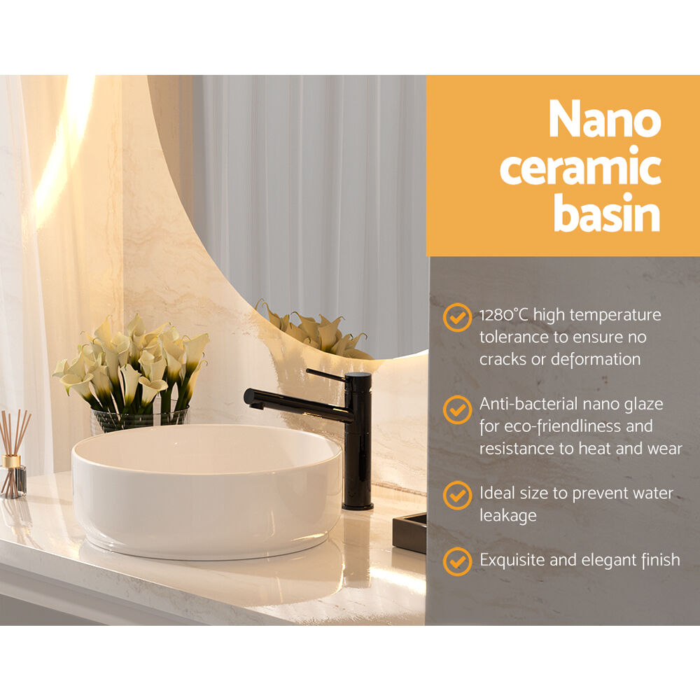 Bathroom Basin Ceramic Vanity Sink Hand Wash Bowl 35x12cm Price