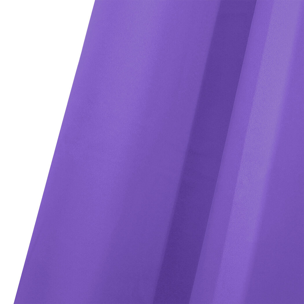 2x blockout curtains panels 3 layers purple Price