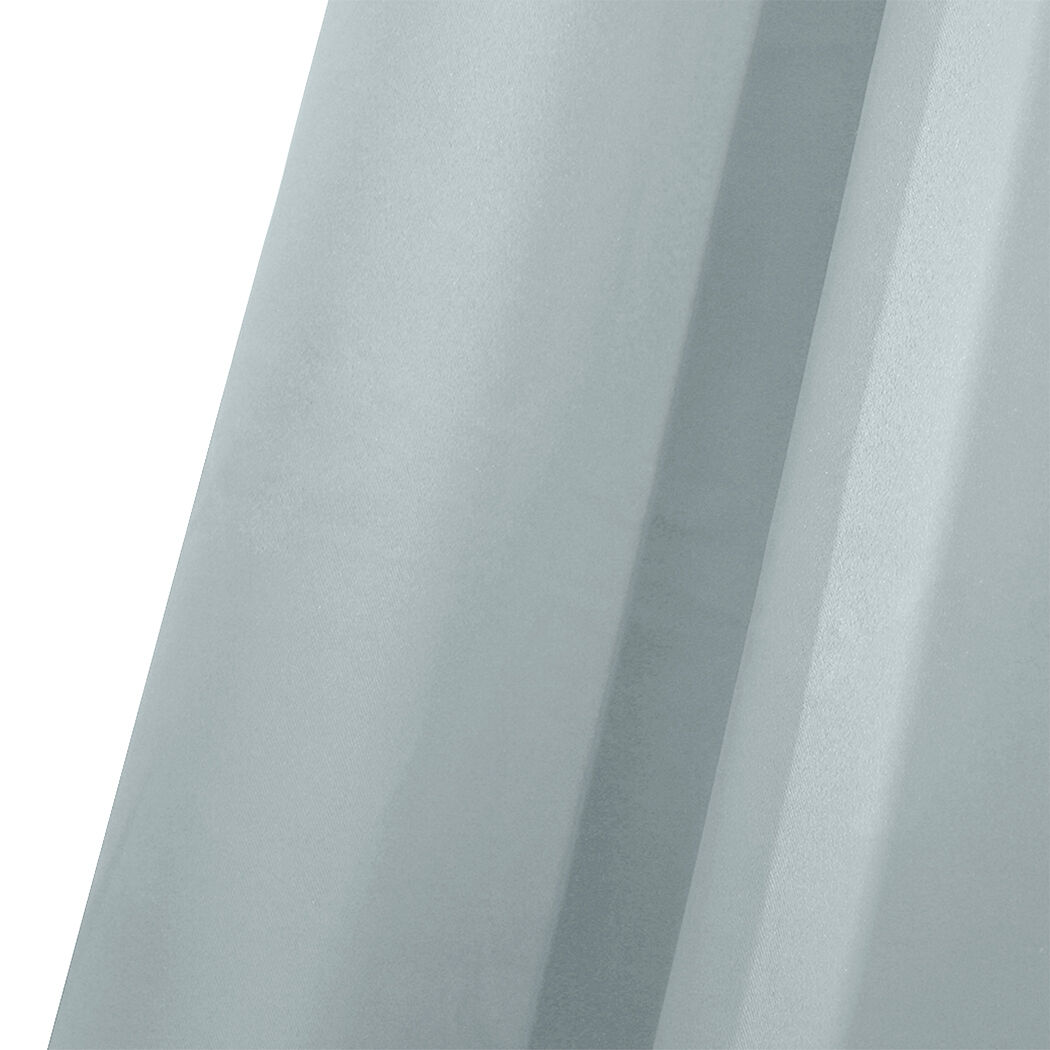 2x blockout curtains panels 3 layers green Price
