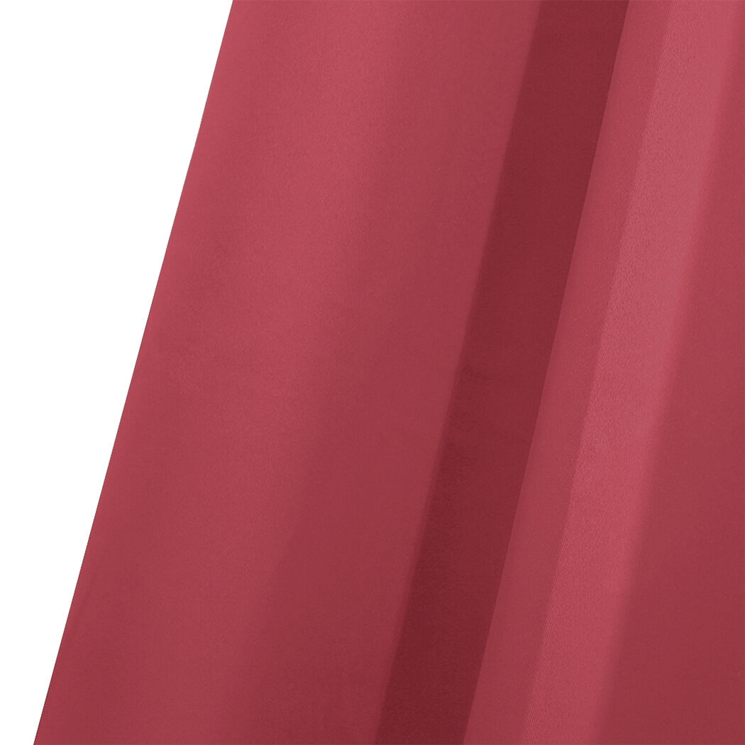 2x blockout curtains panels 3 layers burgundy cd1003-300x230-gy Price
