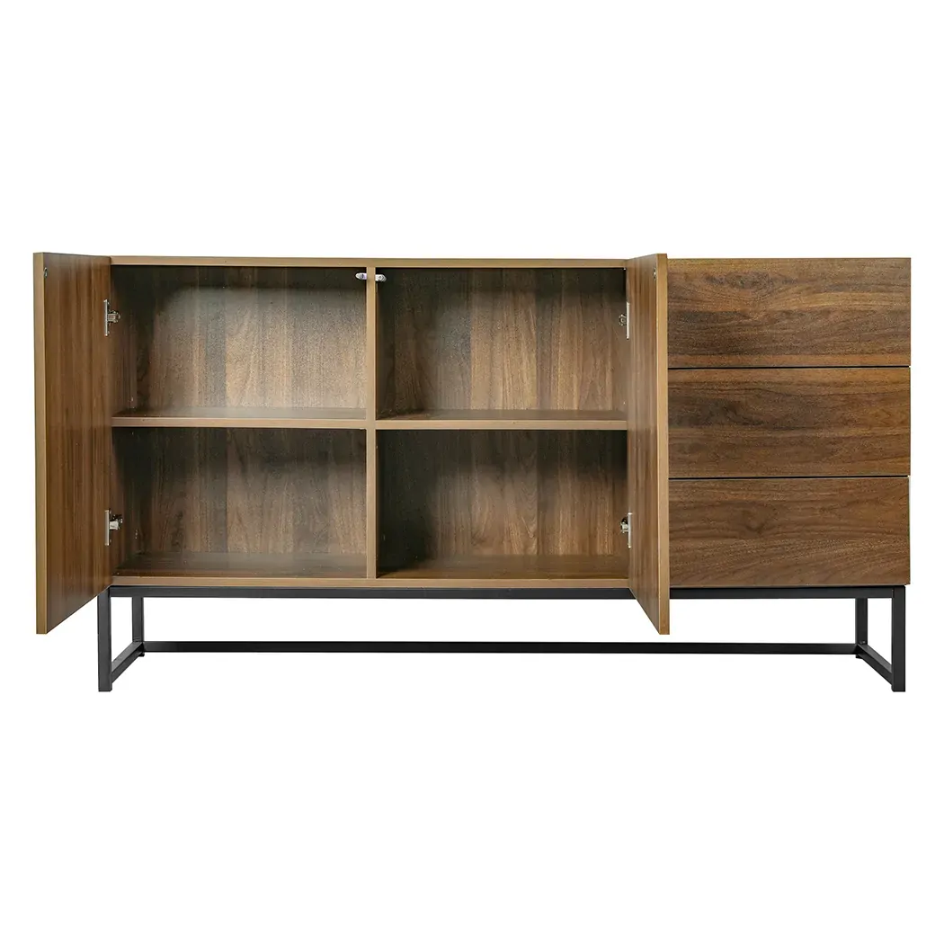 buffet sideboard storage cabinet walnut Price