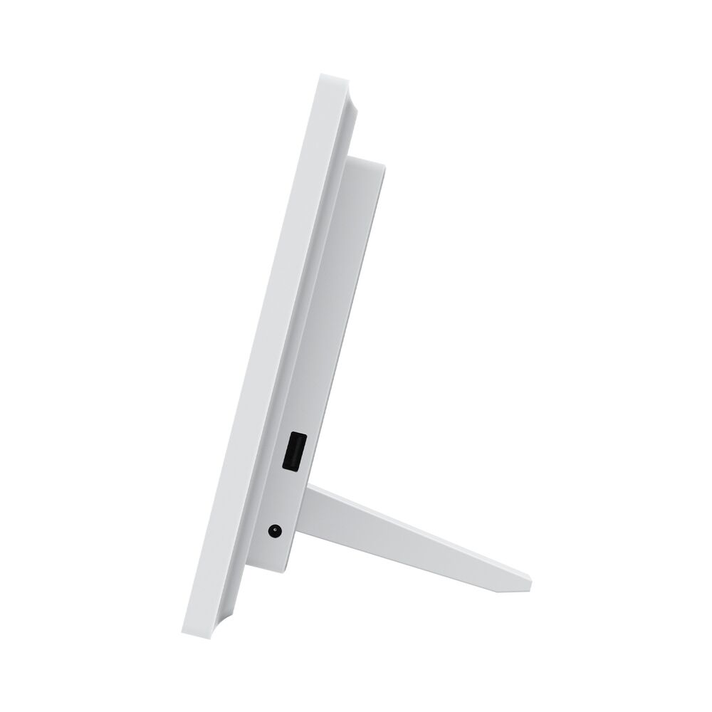 8" Digital Day Clock Calendar Alarm White Price