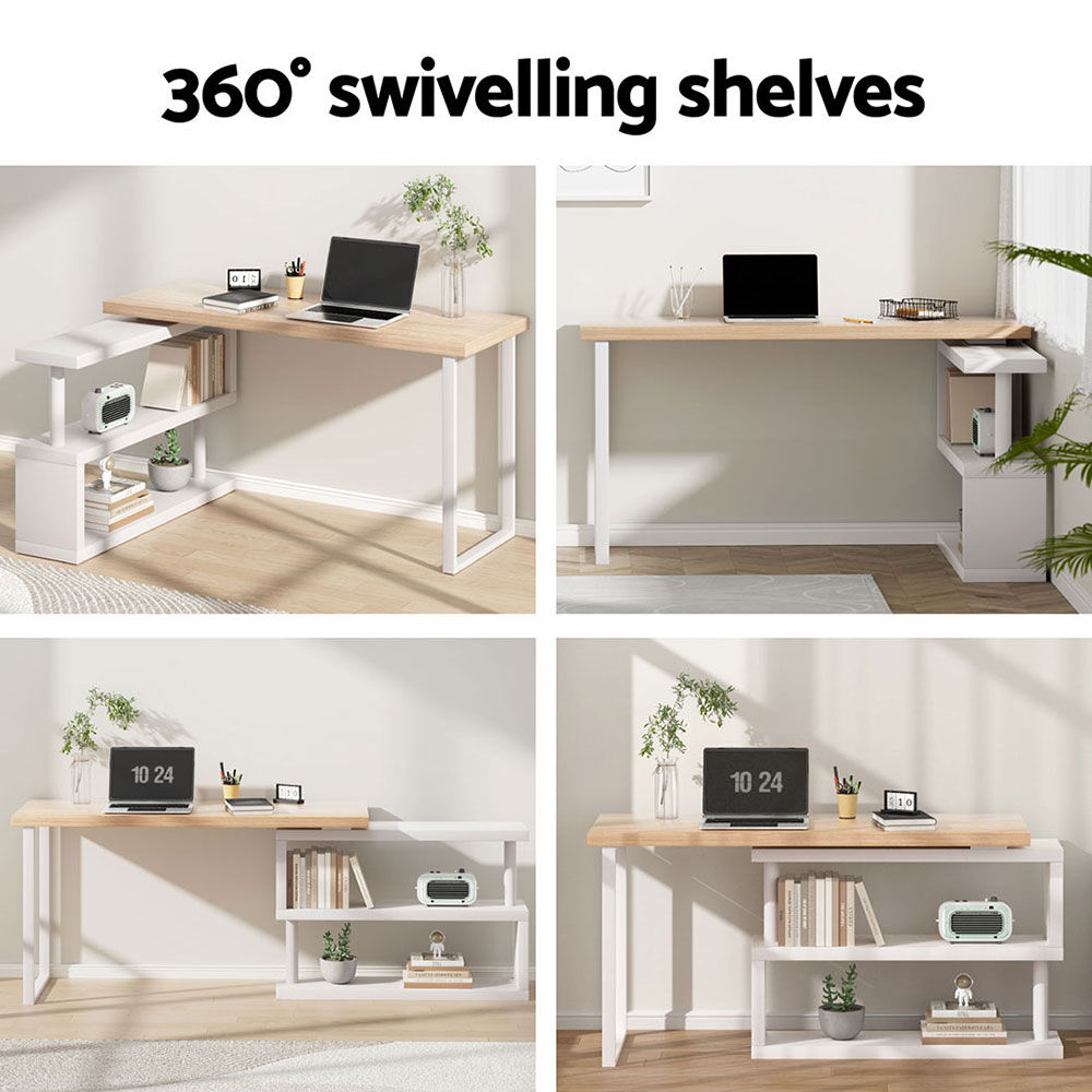 Computer Desk Bookshelf 140CM Price
