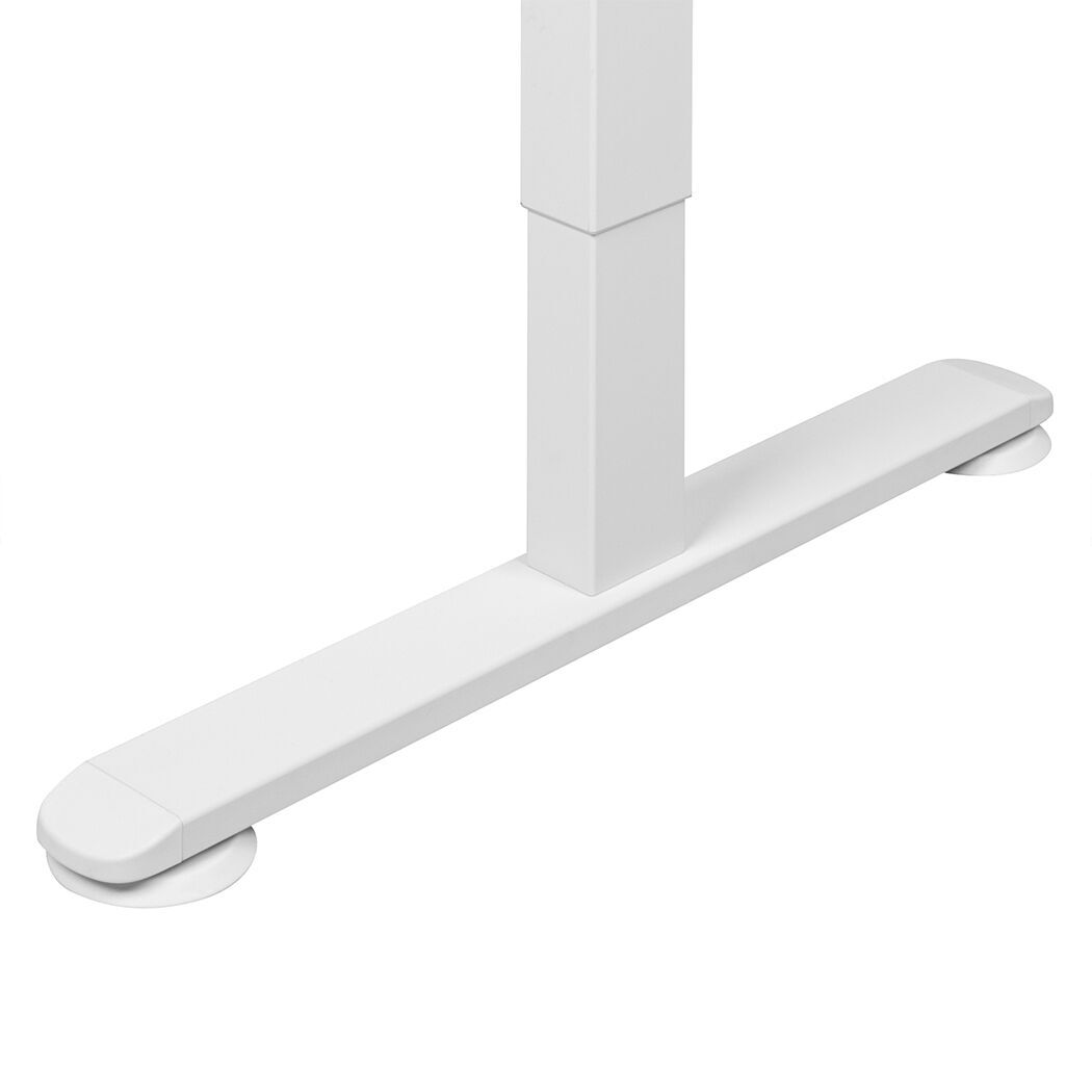 Motorised Standing Desk Frame White Single Motor Price