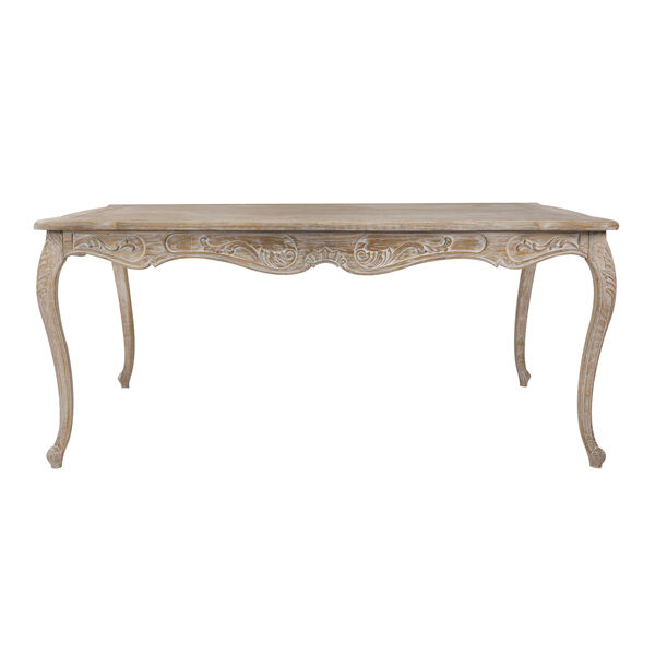 Lille Dining Table Large White Washed Wooden Price