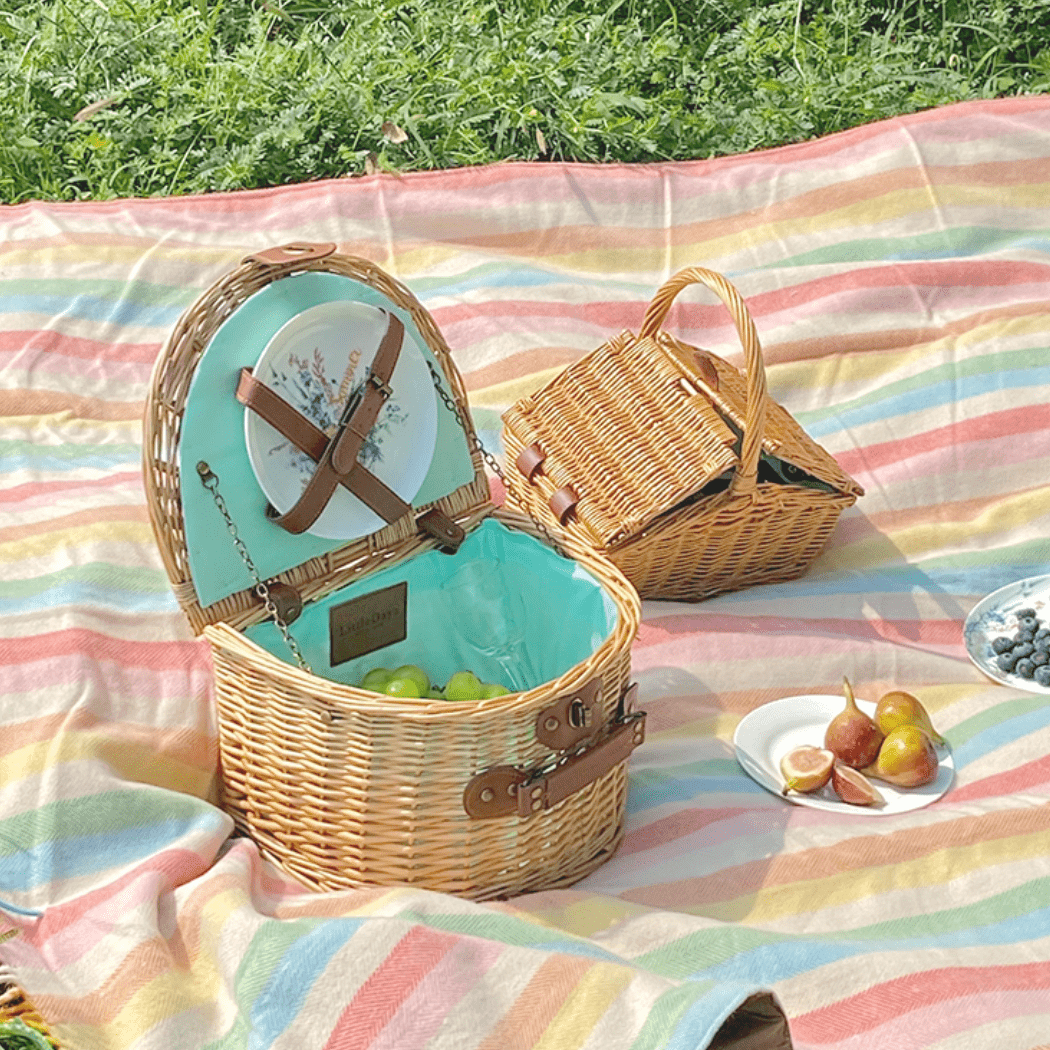 Semi Round Picnic Basket Price