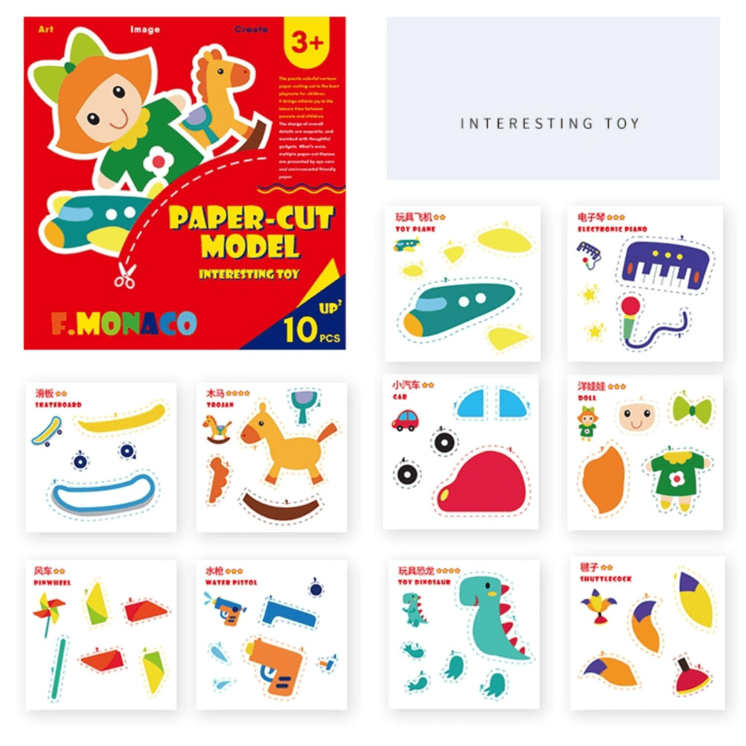 Paper Cut Pack of 3 Set 1 Price
