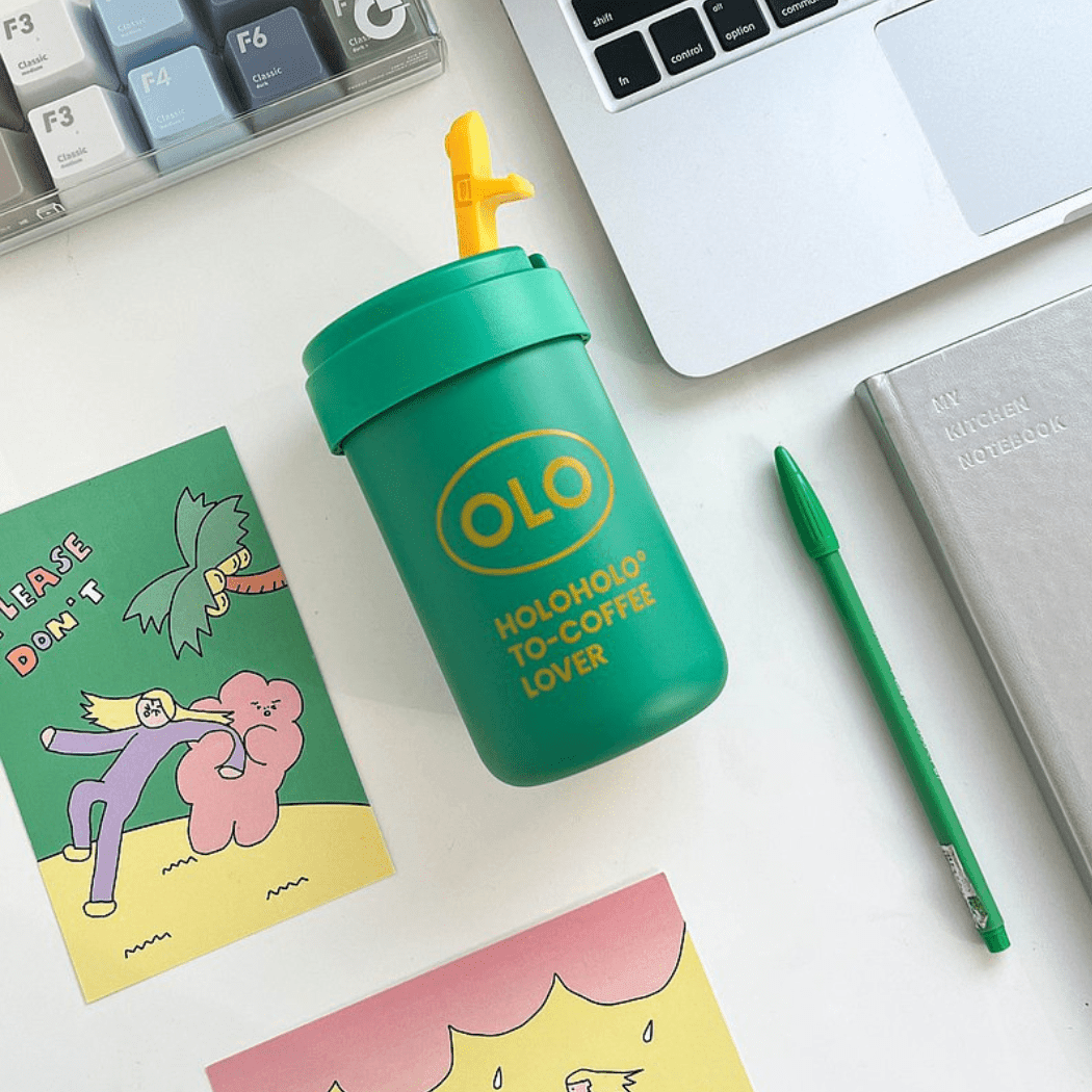 Thermo Coffee Cup 380Ml Green Price