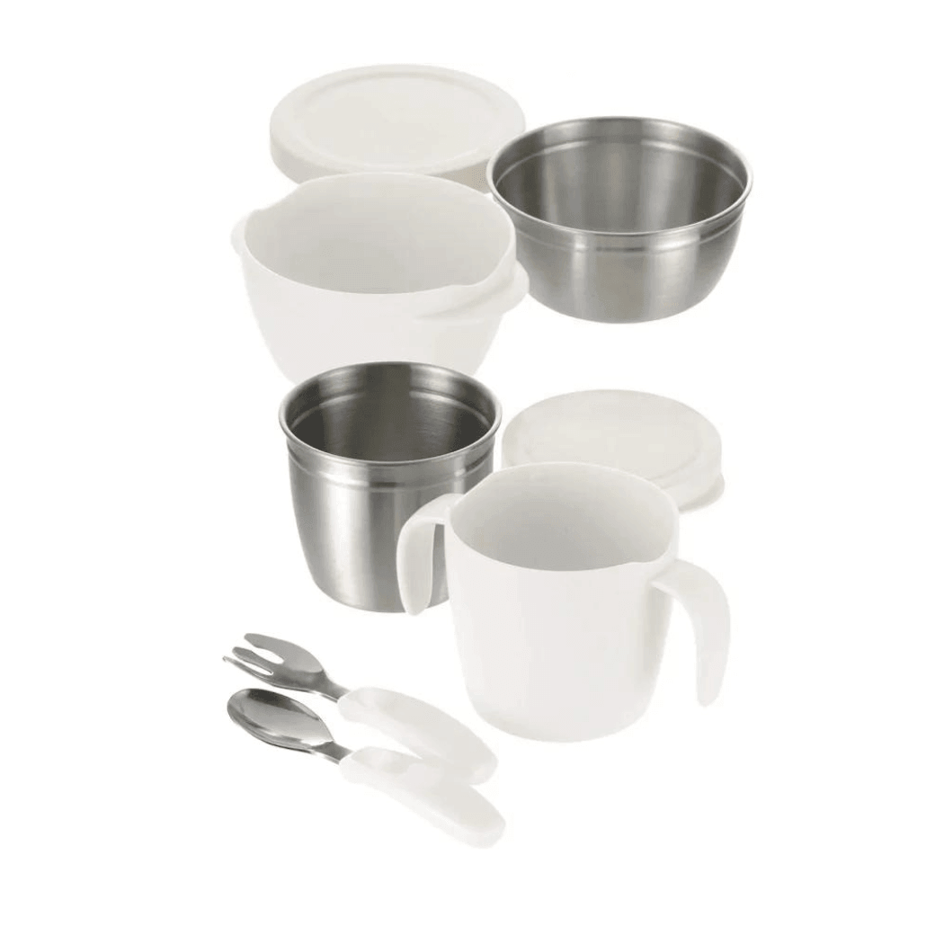 TLI Stainless steel Feeding Set Blue Price