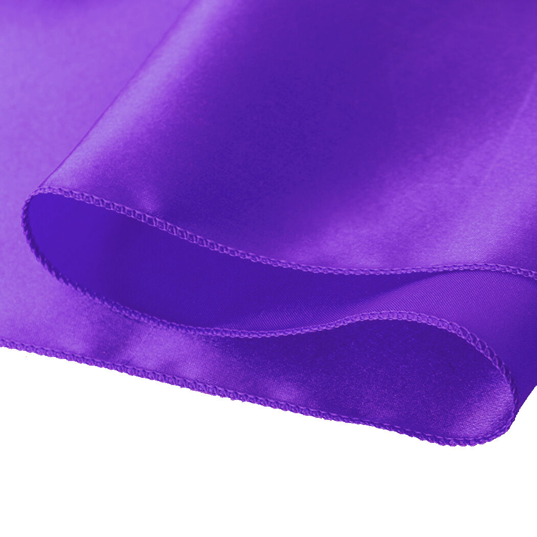 20x Table Runner Satin Chair Sashes Eggplant Price