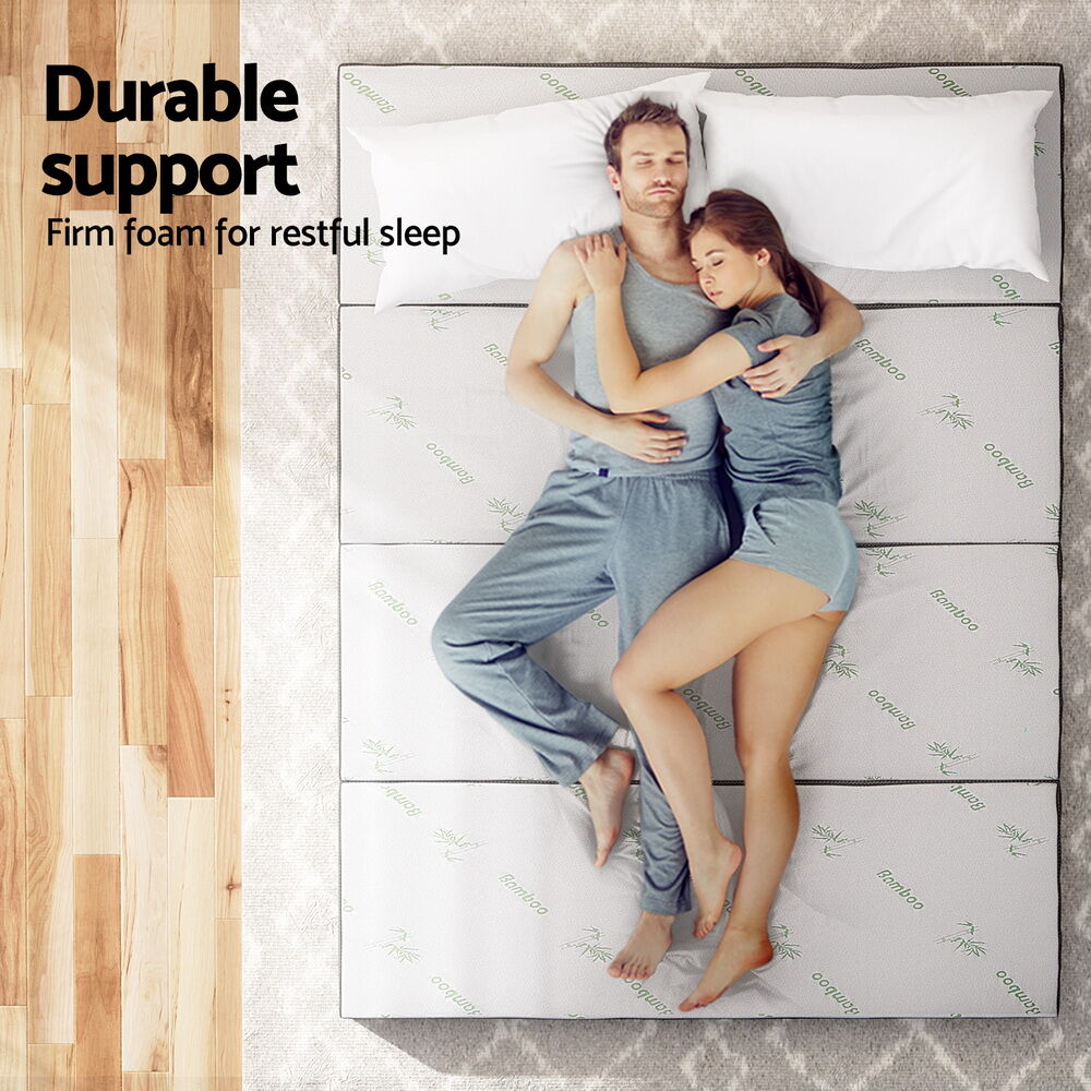 Foldable Mattress Folding Foam Queen Bamboo Price