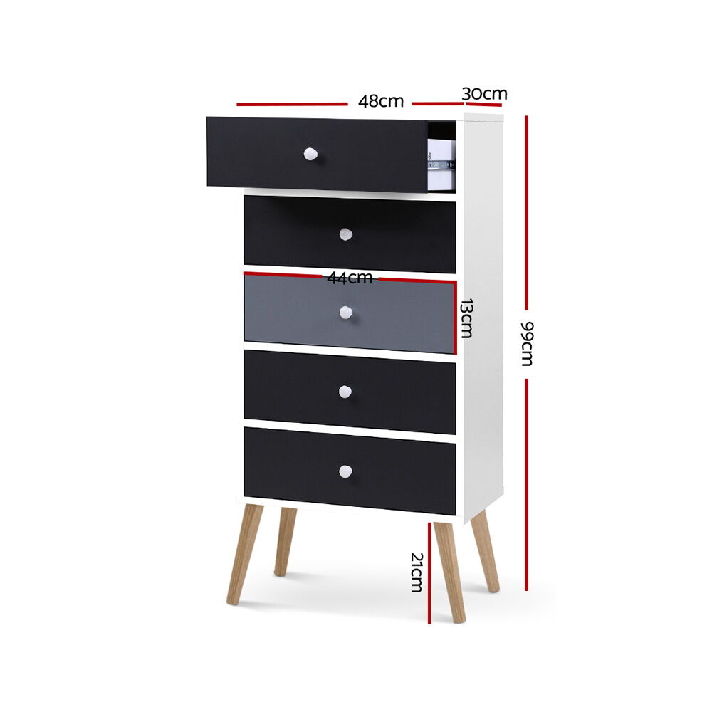 5 Chest of Drawers - BONDS White Price