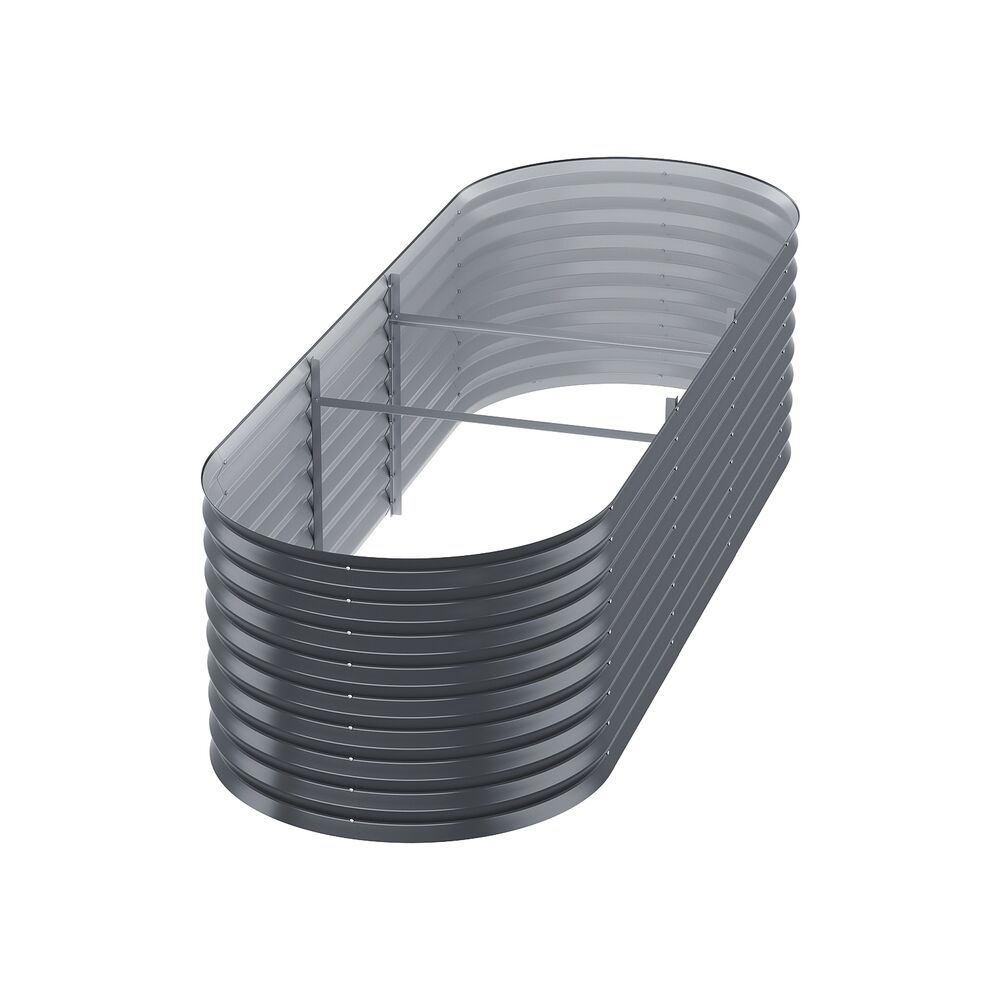 Greenfingers Garden Bed 240X80X56cm Oval Planter Box Price