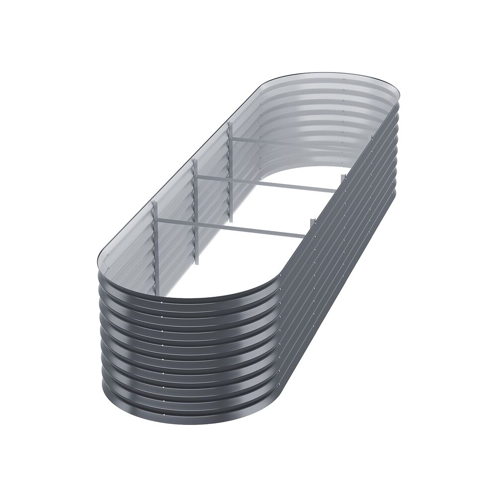 Green Fingers Garden Bed 320X80X56cm Oval Planter Box Price