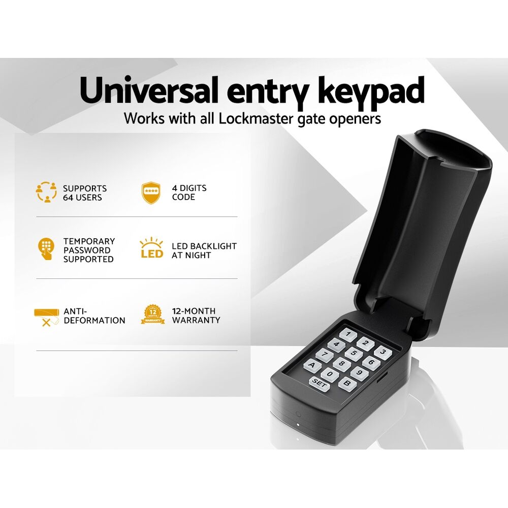 Universal Wireless Wired Keypad Security Control For Gate Opener Price