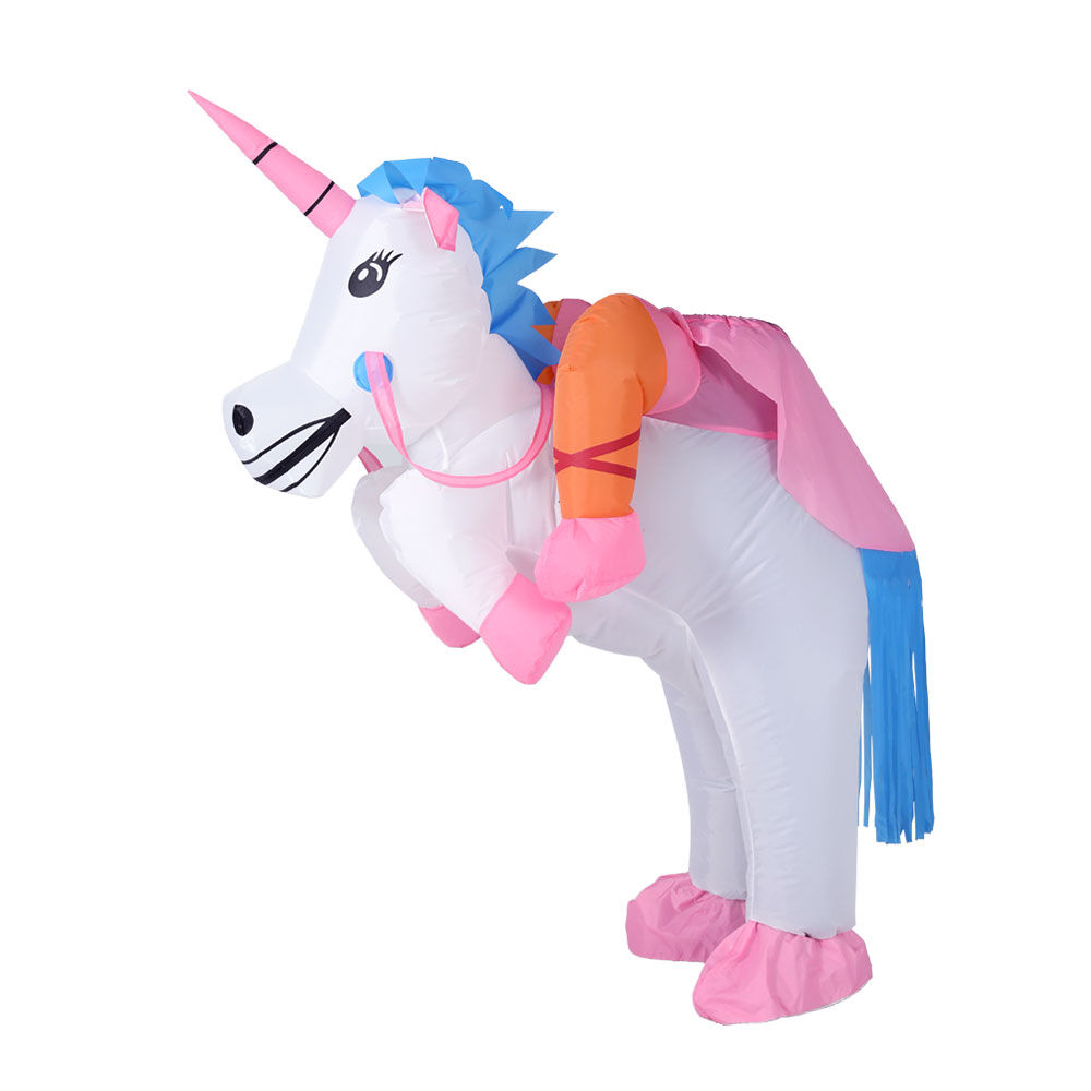 Inflatable Unicorn Costume Adult Suit Blow Up Party Fancy Dress Halloween Cosplay Price