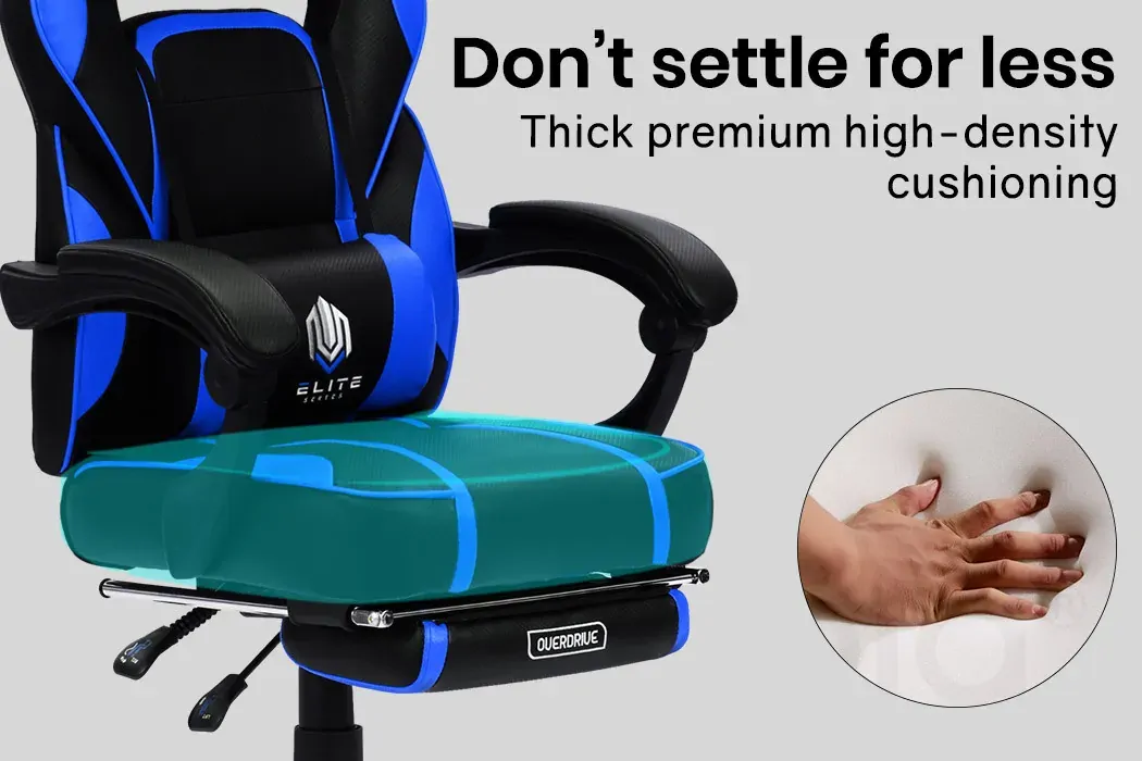 Gaming Chair Racing Computer PC Seat Office Reclining Footrest Price