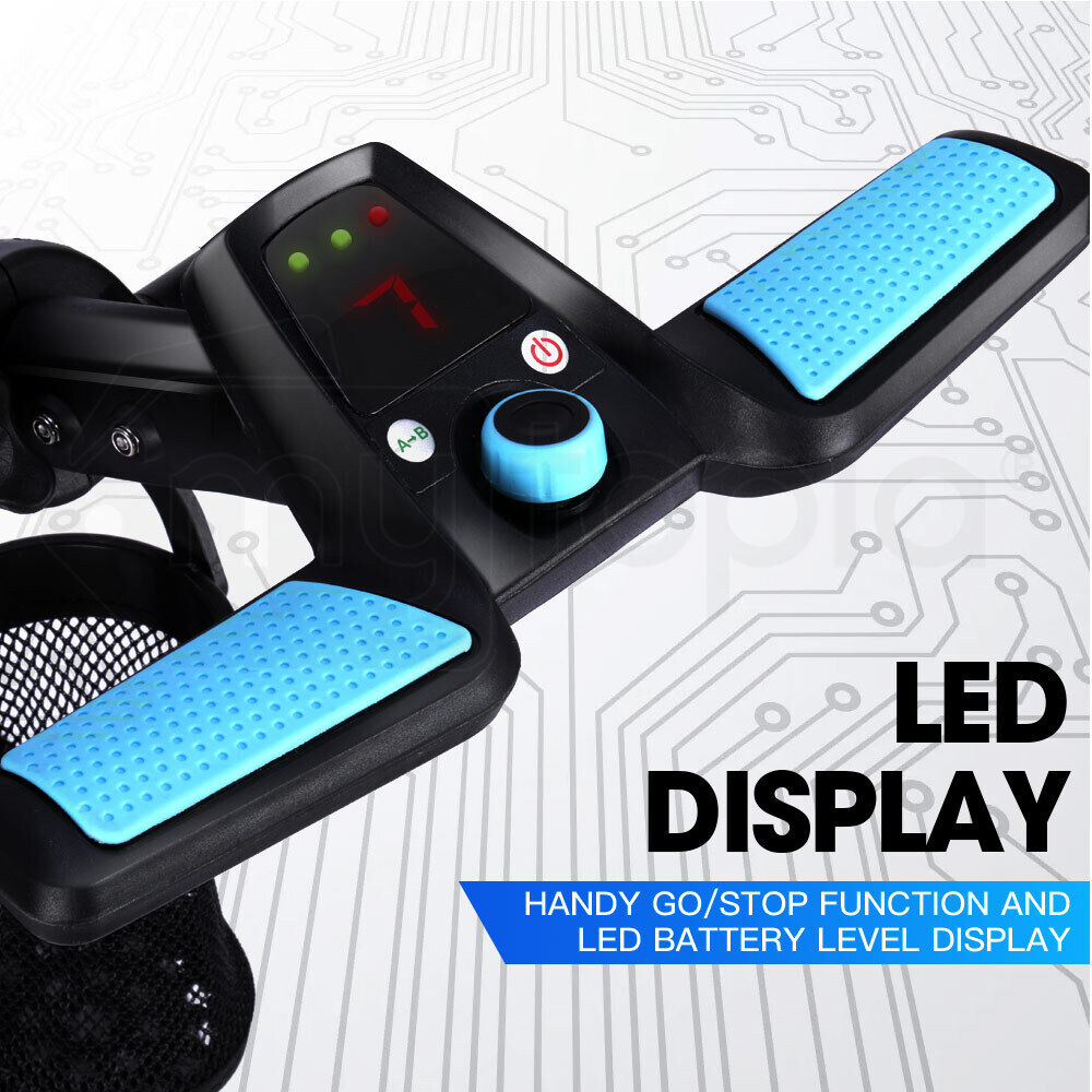 THOMSON Golf Buggy Electric Trolley Automatic Motorised Foldable Cart LED Price