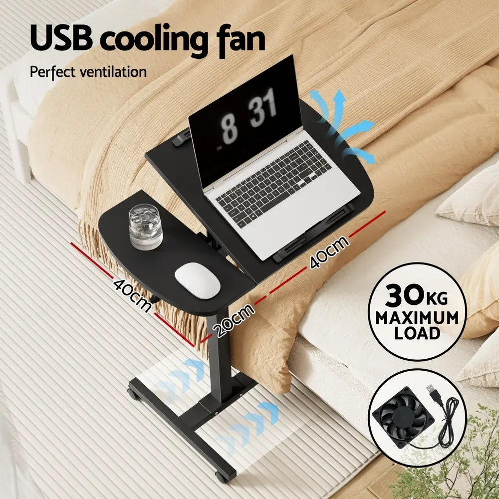 Laptop Table Desk Adjustable Stand With Fan Price