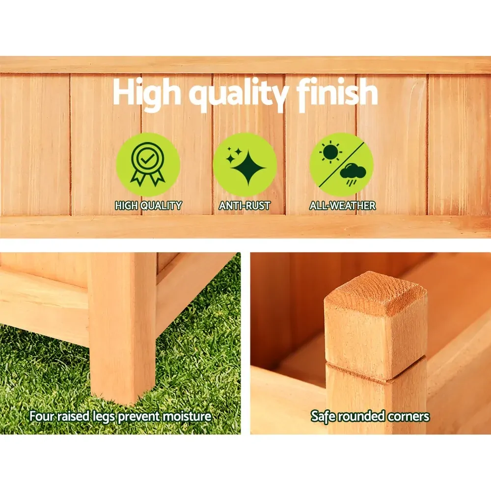 Garden Bed Raised Wooden Planter Box Vegetables Price