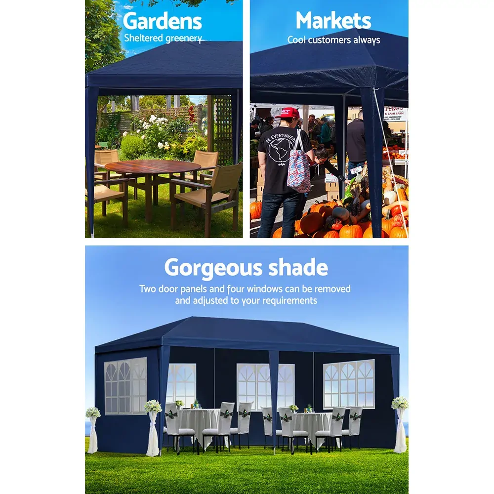 Gazebo Outdoor Marquee Wedding Gazebos Party Tent Camping 3x6m Price
