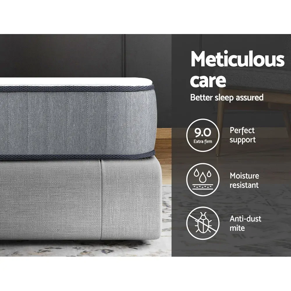 Battle Bedding Mattress Extra Firm Pocket Spring Foam Super Firm 23cm Price