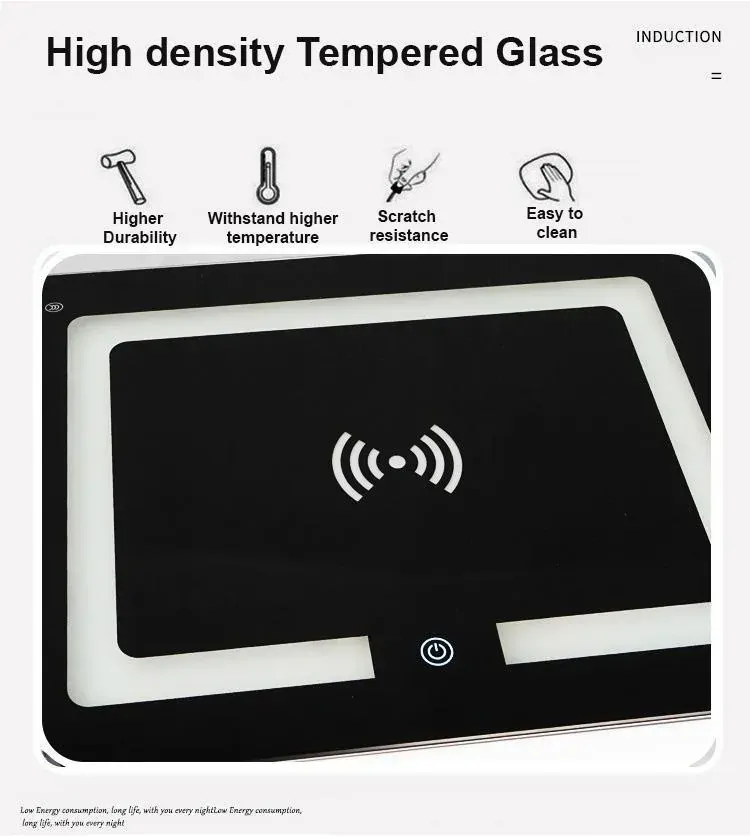Findlay Smart Bedside Tables Side 3 Drawers Wireless Charging Nightstand LED Light USB Connection Price