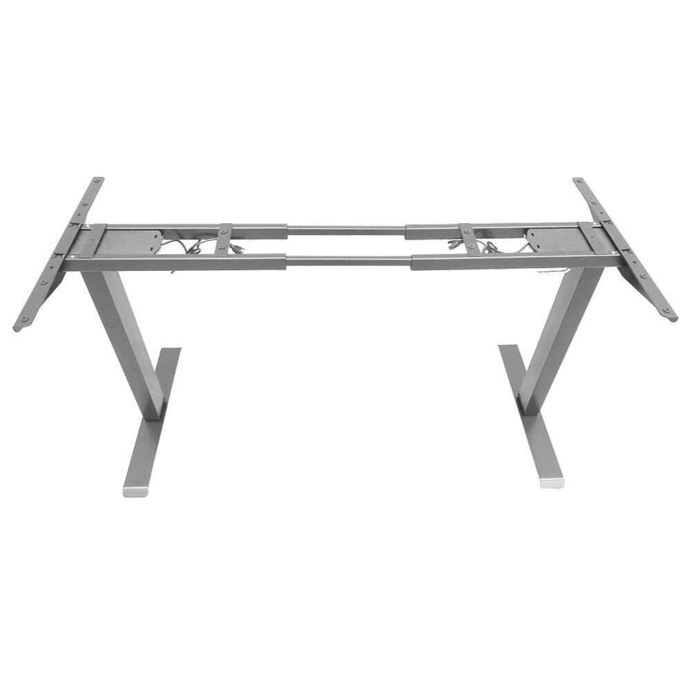 Standing Desk Height Adjustable Sit Stand Motorised Single White Motor Frame Top Price