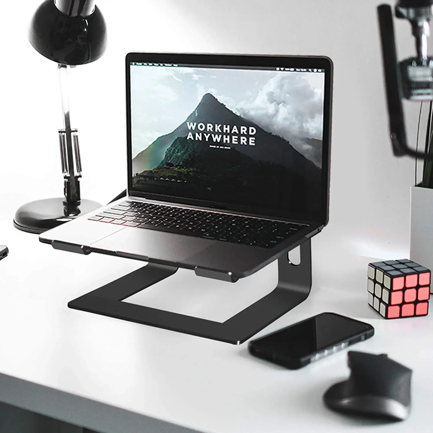 Adjustable Portable Aluminium Laptop Stand Ergonomic Tray Holder Cooling Riser Price