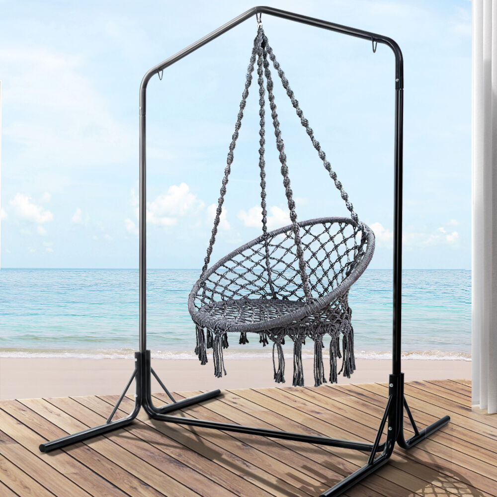 Hammock Chair Swing Bed Relax Rope Portable Outdoor Hanging Indoor 124CM Price